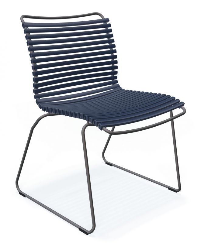 Click chair without armrests Outdoor Dark blue Houe SINGLE PIECES